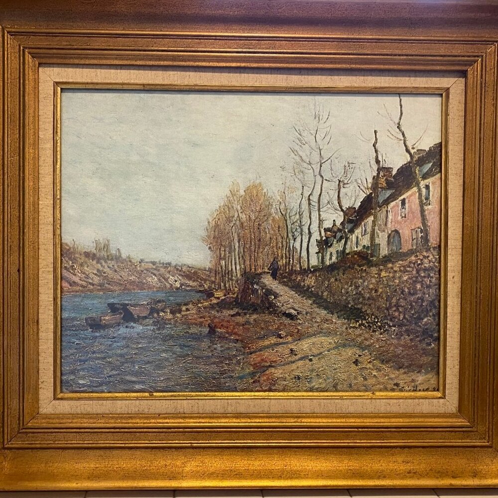Alfred Sisley Painting